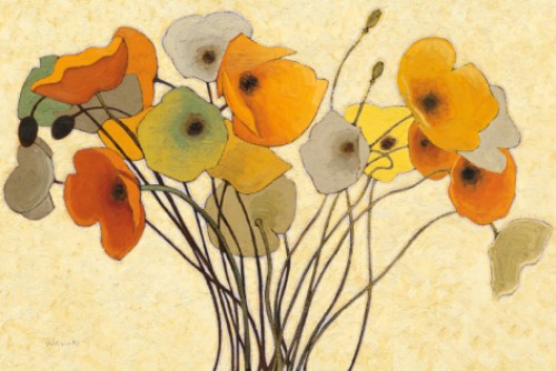 PUMPKIN POPPIES I